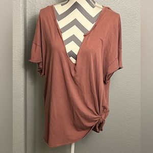 We the free medium Tie top pink size medium